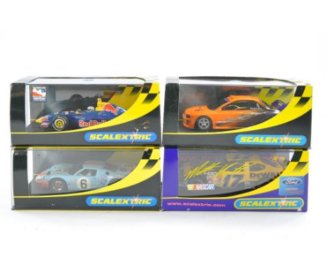 Slot Car Scalextric 1/32 issues comprising C2607 Subaru Impreza Street Machine, C2594 Ford Taurus Roush Racing, C2394 Dallara