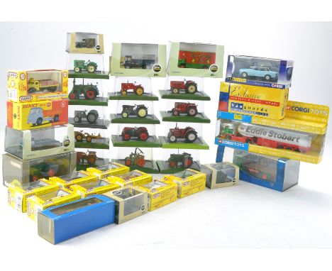 Universal Hobbies 1/43 Tractor collection plus British Transport Classics Foden in addition to Vanguards Collector Editions, 