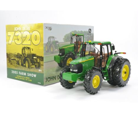 Ertl 1/16 Farm Issue comprising John Deere 7320 2005 Farm Show Limited Edition Tractor. Has been displayed but appears excell