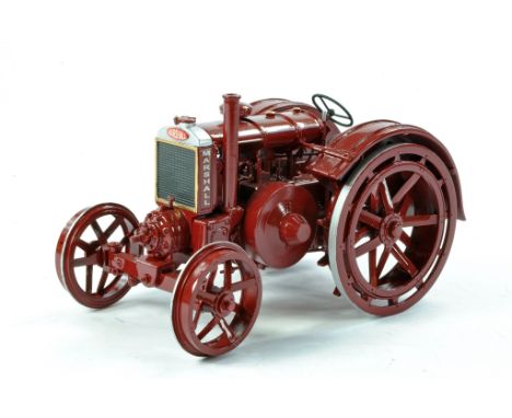 G&amp;M Originals 1/16 Hand Built Issue comprising Marshall 18/30 Tractor in Maroon. No. 9 of only 50 produced. Excellent wit