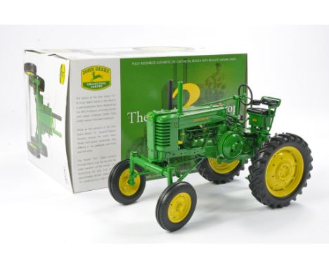 Ertl 1/16 Farm Issue comprising John Deere Model G High Crop Tractor. John Deere Collector Series No. 3 Has been displayed bu
