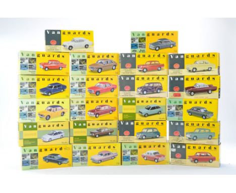 Corgi / Vanguards 1/43 diecast issues comprising Twenty Two classic car issues, mostly appearing good or better, some with mi