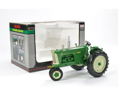 Spec Cast 1/16 Farm Issue comprising Oliver 770 Diesel Tractor with Narrow Front. Has been displayed but appears excellent wi