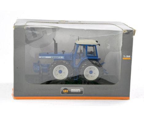 Universal Hobbies 1/32 farm issue comprising County 1474 Tractor. Excellent, not removed from box but box has notable storage