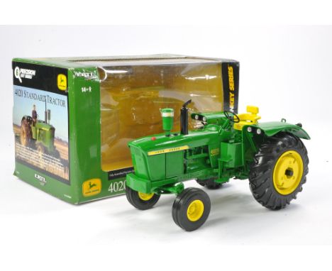 Ertl 1/16 Farm Issue comprising John Deere 4020 standard tractor. Precision Key Series No. 6. Has been displayed but appears 