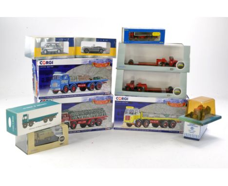 A good group of commercial diecast including Corgi Limited Edition Truck issues including Leyland Octopus, Guy Warrior and AE