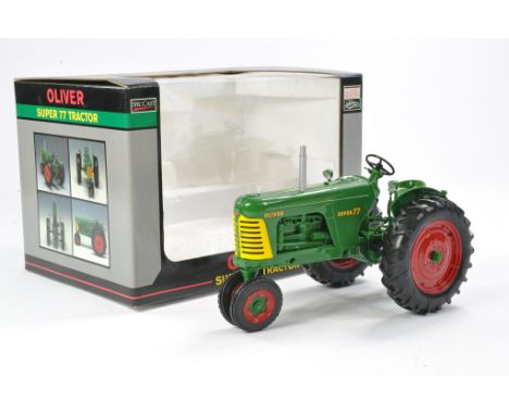 Spec Cast 1/16 Farm Issue comprising Oliver Super 77 Tractor. Has been displayed but appears excellent with original box. 