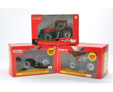 Britains 1/32 Farm issues comprising Case IH Magnum 310, 335 and 210 Puma Tractor issues. All look to be very good to excelle