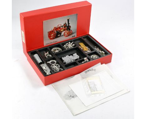 South Eastern Finecast 1/32 White Metal and Brass Kit of Allchin Agricultural Traction Engine. Looks to be mostly complete an
