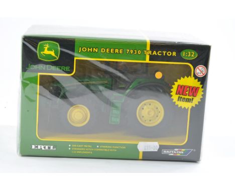 Britains Farm 1/32 issue comprising John Deere 7930 Tractor. Excellent, secure in box and not previously removed from packagi