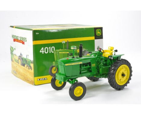 Ertl 1/16 Farm Issue comprising John Deere 4010 Tractor. Heritage Series 2008 Edition. Has been displayed but appears excelle