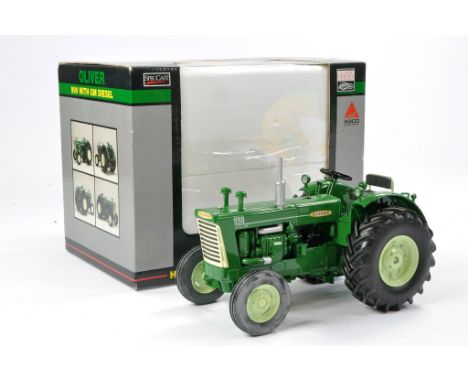 Spec Cast 1/16 Farm Issue comprising Oliver 990 Tractor with GM Diesel. Has been displayed but appears excellent with origina
