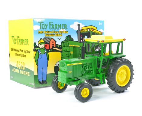 Ertl 1/16 Farm Issue comprising John Deere 4520 Tractor. 2001 Toy Farmer NFTS. Has been displayed but appears excellent, with