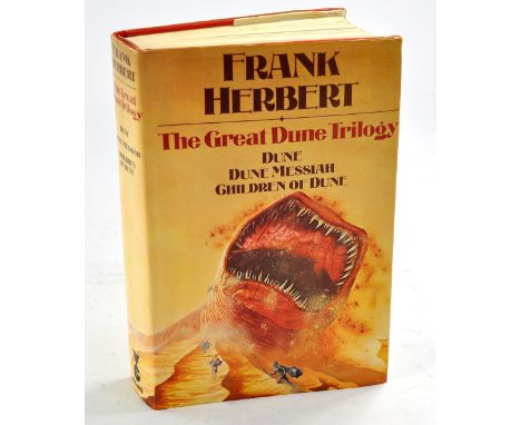 Frank Herbert - Dune - Books - First Edition Triology from Gollancz. 