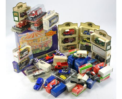 Large group of misc diecast, mostly Lledo and Corgi Promotionals, Bachelors Peas etc. The majority with boxes. 