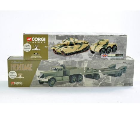 Corgi Diecast Military Vehicle issues x 2 comprising Unsung Heroes, Vietnam Series. Look to be excellent with original boxes.