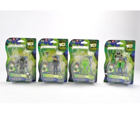 Ben 10000 Classic - Bandai Figure Pack of 10 3d Models