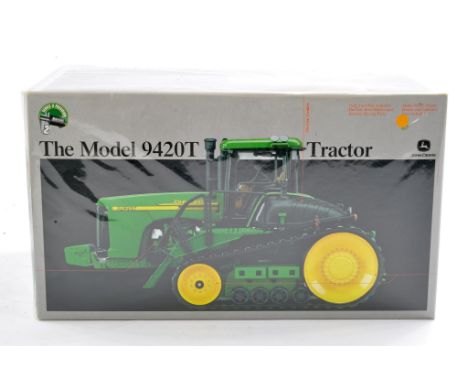Ertl Farm 1/32 issue comprising Precision John Deere 9420T Tractor. Excellent, secure in box and not previously removed from 