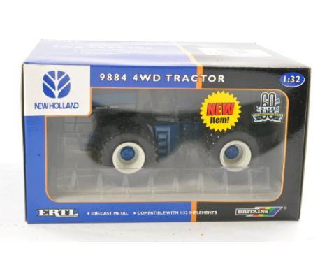 Britains Ertl 1/32 Farm issue comprising New Holland 9884 Tractor. Excellent, not previously removed from box in excellent bo