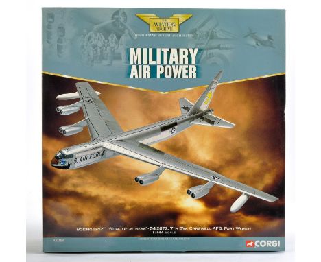Corgi Aviation Archive Diecast Model Aircraft comprising AA33501 Boeing B-52 Stratofortress. Excellent, complete with box. 