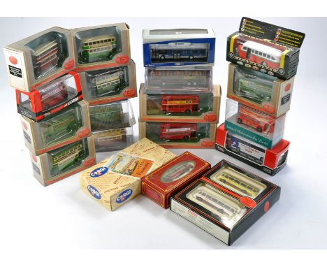 An assortment of Bus and Transport Diecast issues from Corgi and EFE plus single Creative Masters issue. In various liveries 
