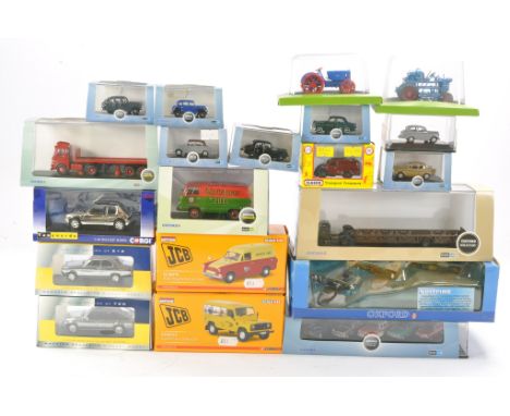 A good quality group of diecast vehicles including trio of harder to find member edition (chrome) Corgi / Vanguards inc Peuge