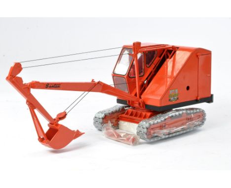 Spec Cast 1/25 Bantam Shovel Excavator. Whilst never previously out of box, item has been exposed to dampness so some residue
