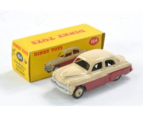 Dinky No. 164 Vauxhall Cresta Saloon. Two-tone cream, maroon with silver trim. Generally very good to excellent, very little 