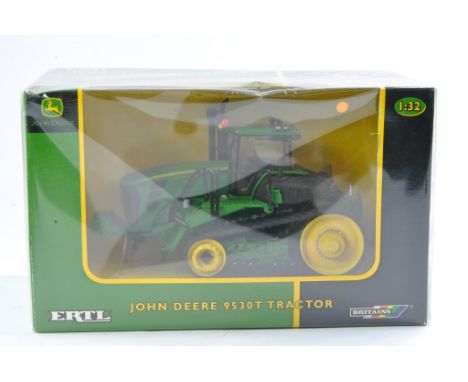 Britains Farm 1/32 issue comprising John Deere 9530T Tractor. Excellent, secure in box and not previously removed from packag