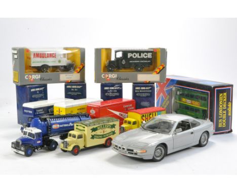 Assorted Corgi diecast including various Promotionals plus selection of James Bond Figures as shown. 