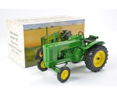 Ertl 1/16 Farm Issue comprising John Deere Model 60 High Seat Tractor. Two Cylinder Expo 2001. Has been displayed but appears