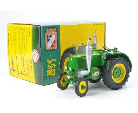 Replicagri 1/16 Farm issue comprising SFV Type 551 Tractor. Has been displayed but appears excellent with original box. 