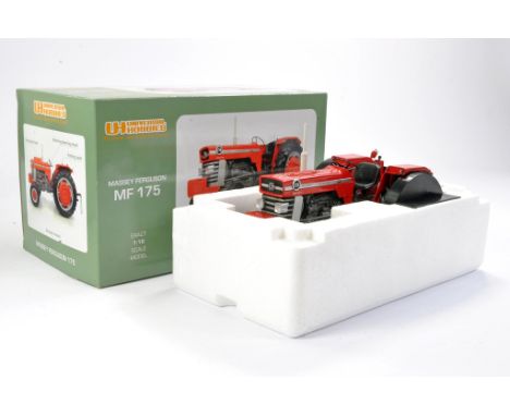 Universal Hobbies 1/16 Farm issue comprising Massey Ferguson 175 Tractor. Looks to be Excellent with no obvious sign of fault