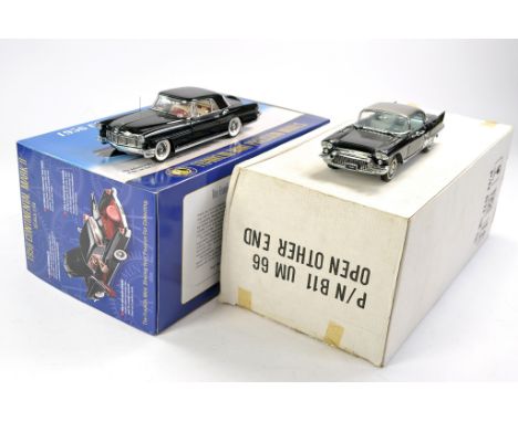 Franklin Mint / Danbury Mint 1/24 High Detail Vintage Classic Cars comprising 1955 Continental MKII, patch of paint loss one 