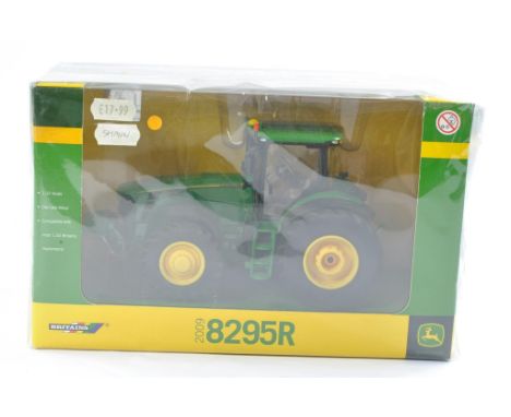 Britains Farm 1/32 issue comprising John Deere 8295R Tractor. Excellent, secure in box and not previously removed from packag