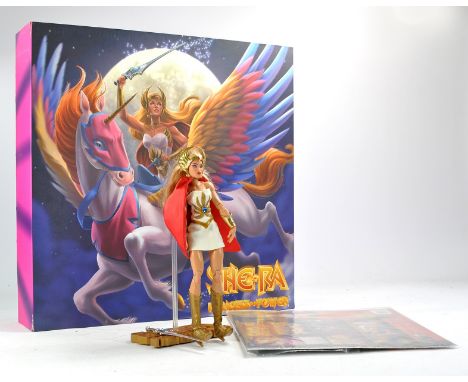 Mattel He-Man Masters of the Universe She-Ra Special Edition Presentation Set comprising Doll, Stand, Clothing Accessory Pack