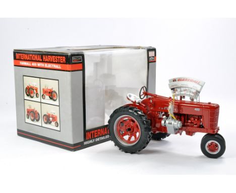 Spec Cast 1/16 Farm Issue comprising International Harvester Farmall 400 Tractor with Electrall. Has been displayed but appea