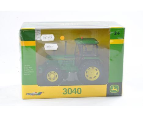 Britains Farm 1/32 issue comprising John Deere 3040 Tractor. Excellent, secure in box and not previously removed from packagi