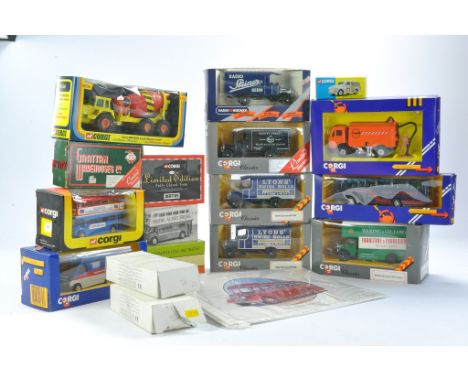 Corgi group of promotional commercial diecast issues in addition to Bus and Transport Limited Editions. All look to be excell