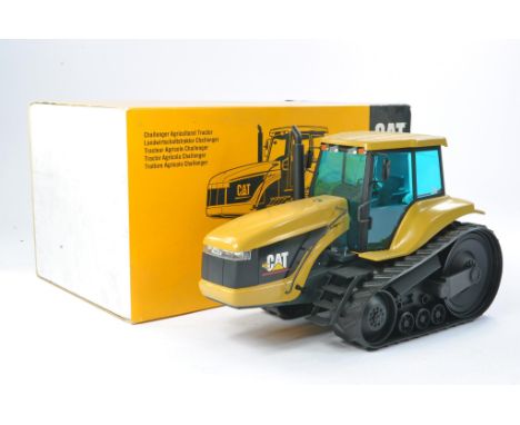 NZG 1/16 Construction Issue comprising CAT Challenger 35 Tracked Tractor. Has been displayed but appears excellent with origi