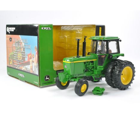 Ertl 1/16 Farm Issue comprising John Deere 4430 Tractor. Precision Key Series No. 1. Has been displayed but appears excellent