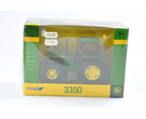 Britains Farm 1/32 issue comprising John Deere 3350 Tractor. Excellent, secure in box and not previously removed from packagi