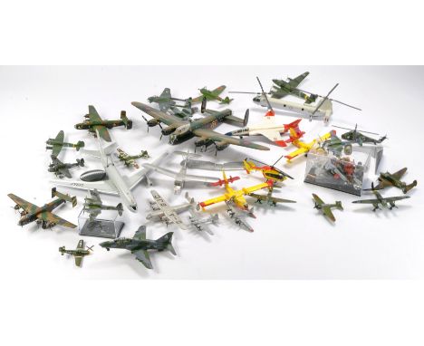 Model Aircraft comprising large assortment of unboxed issues including older examples including one from Dinky. Some assemble
