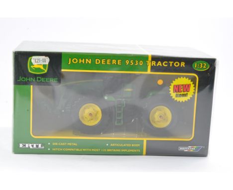 Britains Farm 1/32 issue comprising John Deere 9530 Tractor. Excellent, secure in box and not previously removed from packagi