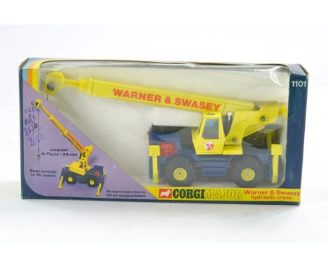 Corgi No. 1101 Warner and Swasey Hydraulic Crane. Excellent in good to very good box. 