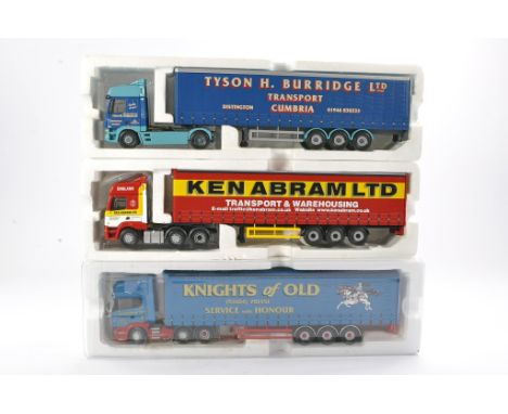 Corgi Trio of Diecast Model Truck issues, mostly all displayed so minor cosmetic wear expected. Fair to Good. 