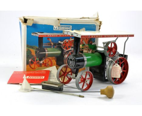 Mamod Live Steam TE1A Tractor complete with burner and accessories as shown. Looks to have very limited, if any, use hence ex