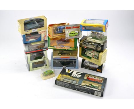 Further selection of assorted diecast comprising cars and commercials, inclusive of Corgi, Oxford, Giusval (Ford Escort) plus