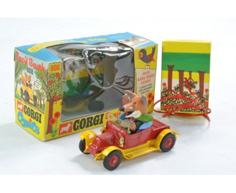 Corgi No. 808 Basil Brush and his car, including sound box and tape as shown. Model is Generally excellent in very good box, 
