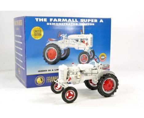 Franklin Mint 1/12 Farm issue comprising High Detail Farmall Super A Tractor. Model looks to be without fault and complete wi